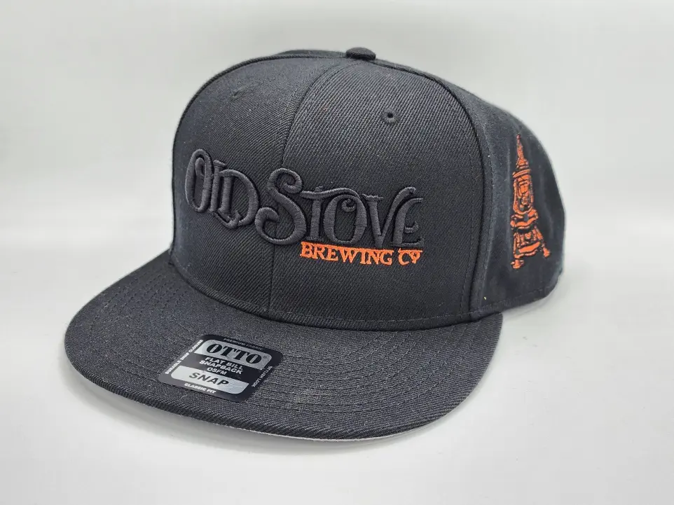 3D puff embroidery for high-end branding Close-up of puff embroidery on custom hat